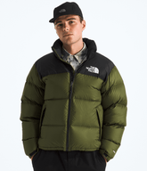 Men’s 1996 Retro Nuptse Jacket - Woodland Green-Tnf Black