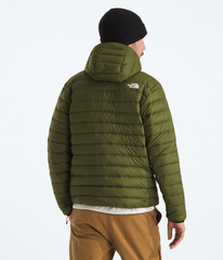 Men’s Classic Down Hooded Jacket - Woodland Green