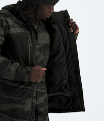 Men’s Freedom Insulated Jacket—Print - New Taupe Green Edge Of Light Print/TNF Black