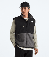 Men’s Retro Denali Vest - TNF Mid Grey Heather/TNF Black