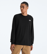 Men’s Evolution Simple Dome Regular Long-Sleeve Tee - TNF Black