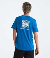 Men’s Short-Sleeve Core Wavy Lines Box NSE Tee - Hero Blue