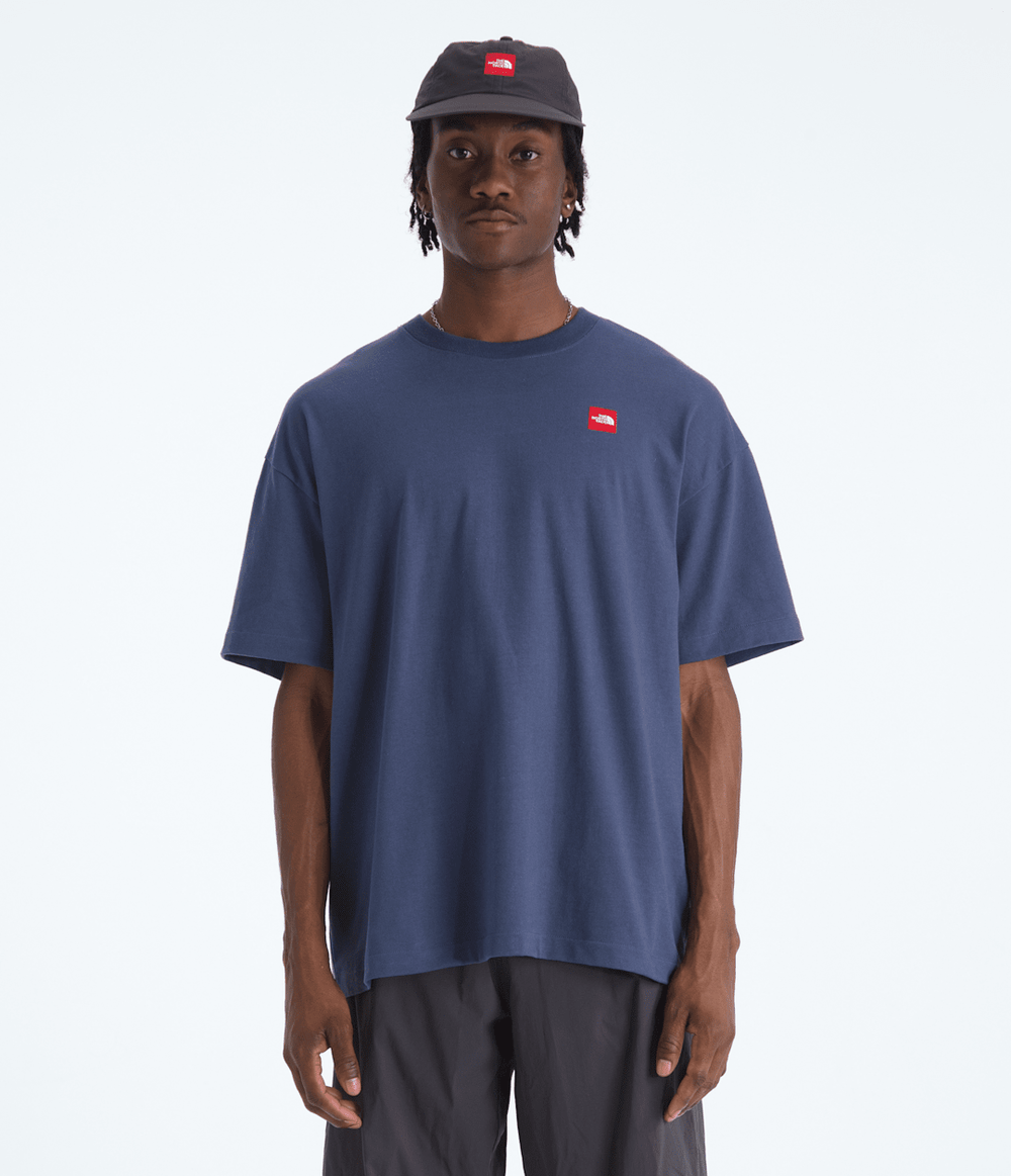 Men’s TNF™ Red Box Short-Sleeve Tee - Lunar Blue
