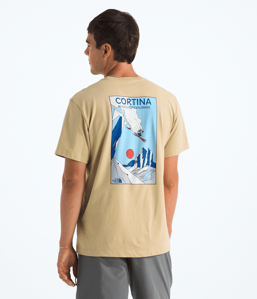 Men’s Mountain Celebration Regular Short-Sleeve Tee—Graphic - Khaki Stone