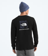 Men’s Evolution Sun Halos Box NSE Long-Sleeve Tee—Graphic - TNF Black
