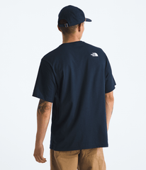 Men's Mountain Logo Relaxed Pocket Tee - Summit Navy
