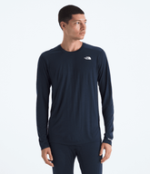 TNF X Smartwool Men’s Merino Blend 150 Long-Sleeve Crew - Deep Navy