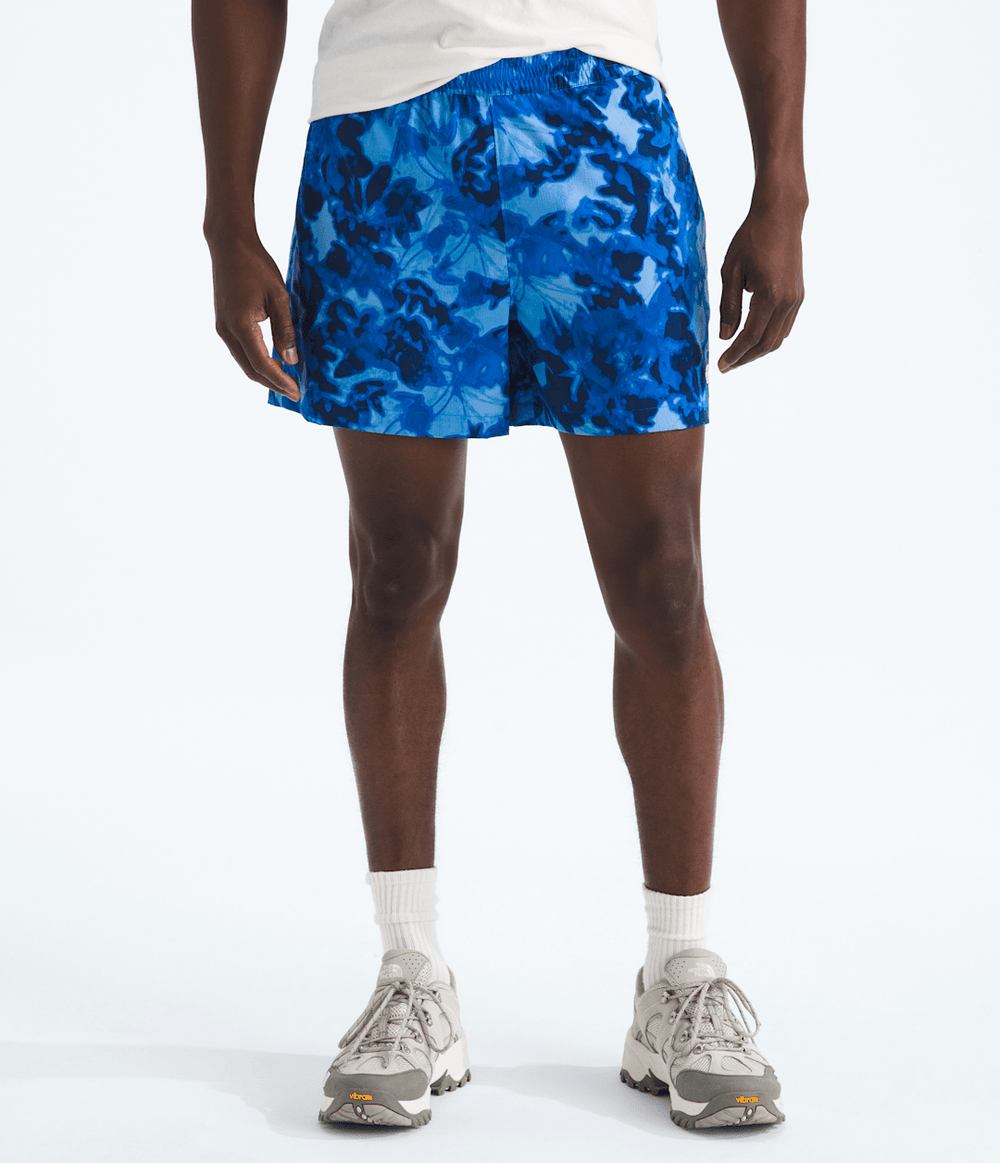 Men’s Class V Pathfinder Pull-On Shorts—5'' - Hero Blue Lux Print