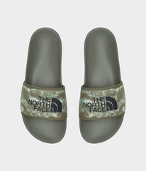 Men’s Base Camp Slides III - Military Olive Stippled Camo Print/TNF Black