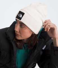 Big Box Beanie - White Dune