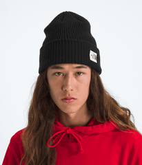 Salty Bae Lined Beanie - TNF Black