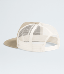 Half Dome Trucker Hat - Dune Beige/Leather Patch