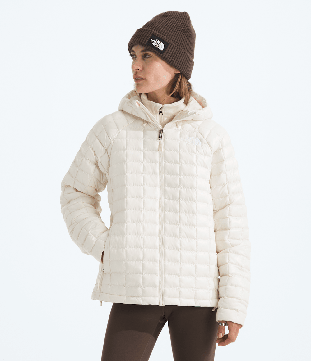 Women’s THERMOBALL™ Hooded Jacket - White Dune