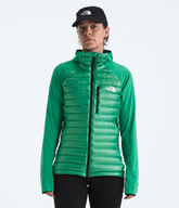Women’s Summit Series Breithorn LT Hybrid Hoodie - Nebula Green