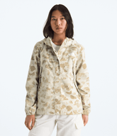 Women’s Antora Rain Jacket—Print - Pale Khaki Heritage Print