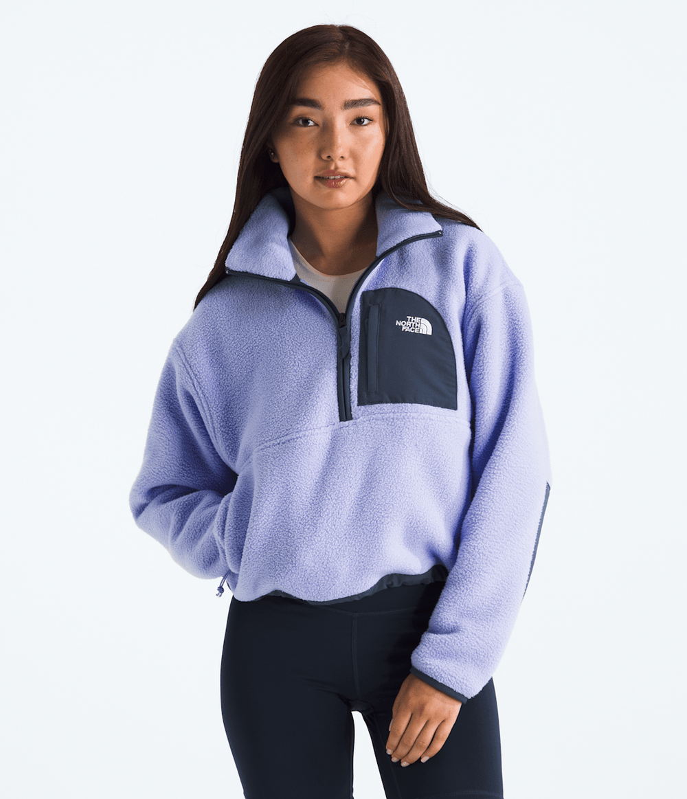 Women’s Yumiori Off Peak ½-Zip Jacket - Periwinkle Glow-Summit Navy
