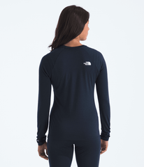 TNF X Smartwool Women’s Merino Blend 150 Long-Sleeve Crew - Deep Navy