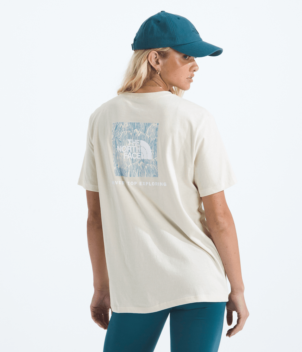 Women’s Evolution Box NSE Fill Short-Sleeve Tee—Graphic - White Dune