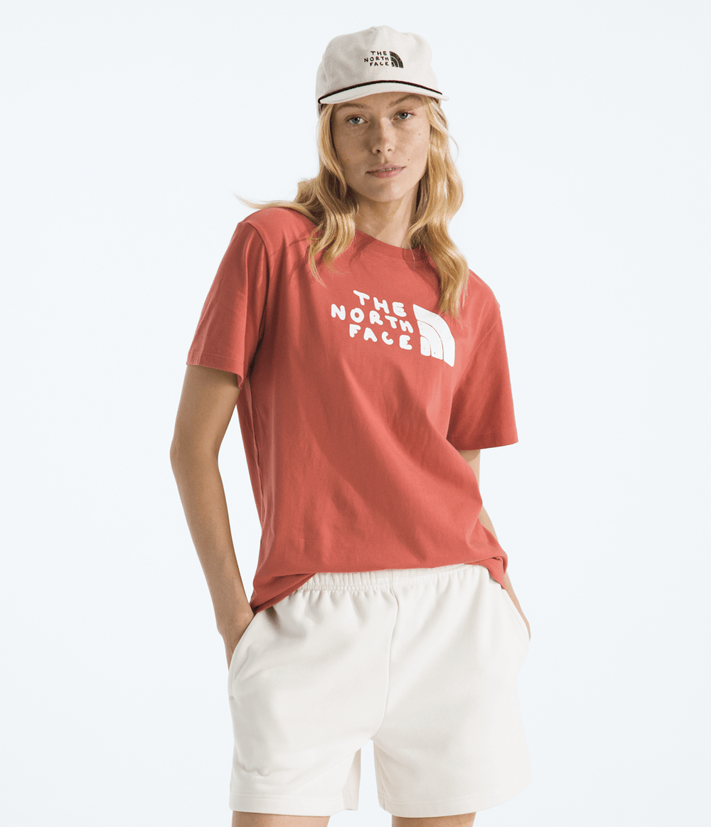 Women’s Evolution Sketch Logo Half Dome Short-Sleeve Tee—Graphic - Mars Dust