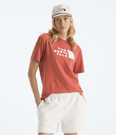 Women’s Evolution Sketch Logo Half Dome Short-Sleeve Tee—Graphic - Mars Dust