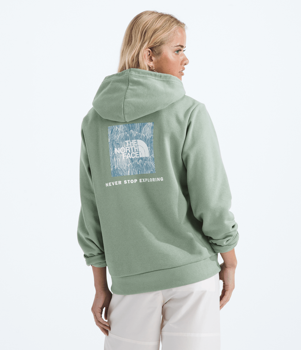 Women’s Evolution Box NSE Fill Hoodie—Graphic - Slate Moss