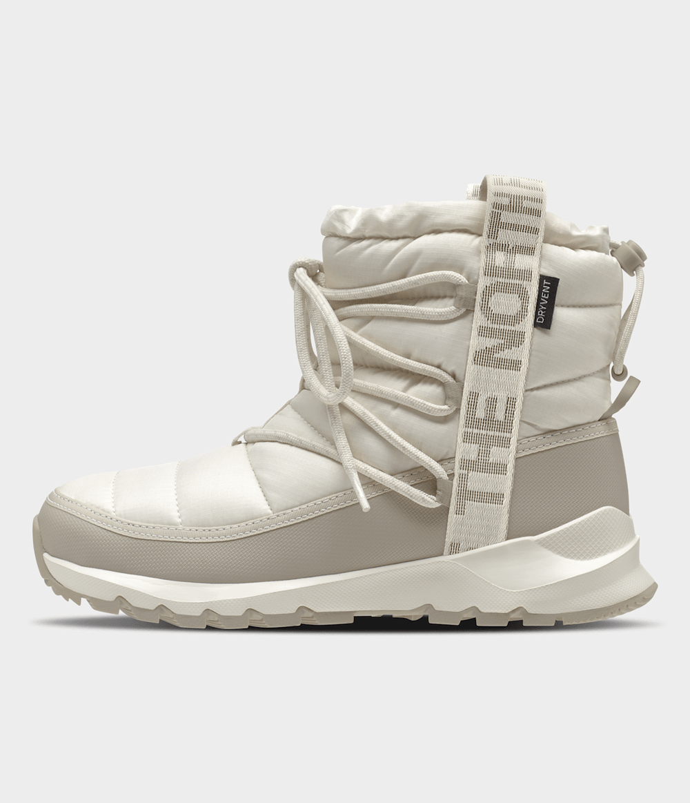 Women’s THERMOBALL™ Lace Up Waterproof Boots - Gardenia White/Silver Grey