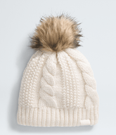 Women’s Oh Mega Fur Pom Lined Beanie - White Dune