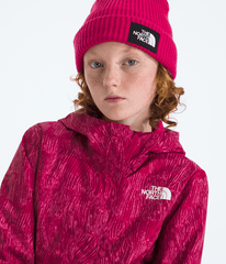 Girls’ Antora Rain Jacket—Print - Lali Guran Regenerative