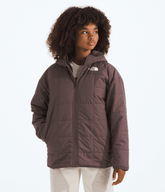 Girls’ Reversible Shasta Short Parka - Tawny Quartz