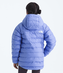 Girls’ Reversible Perrito Hooded Jacket - Periwinkle Glow/Endless Dusk