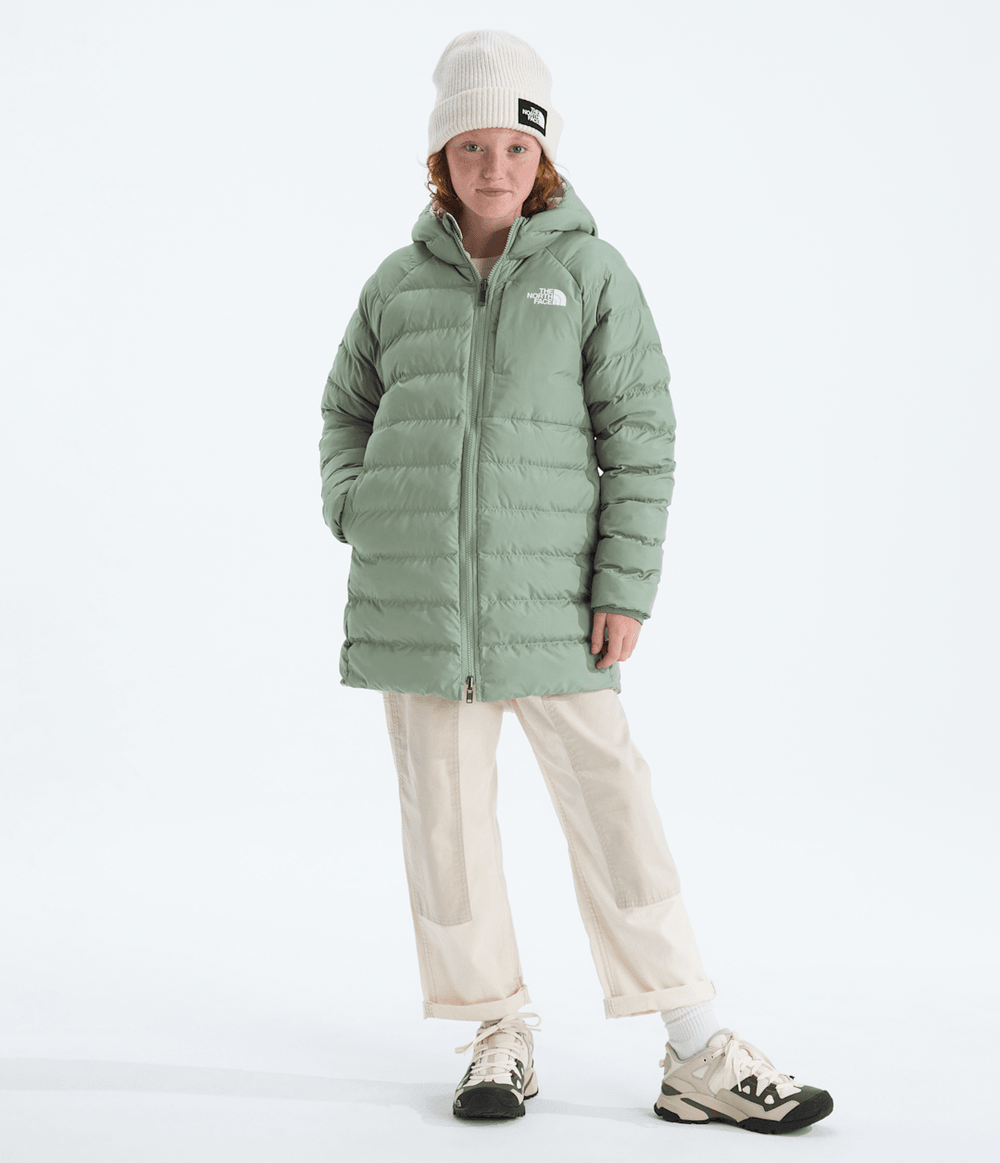 Girls’ Reversible Perrito Parka - Slate Moss