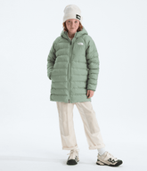 Girls’ Reversible Perrito Parka - Slate Moss
