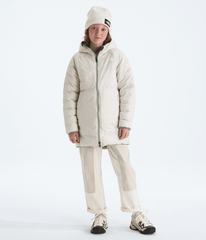 Girls’ Reversible Perrito Parka - Slate Moss
