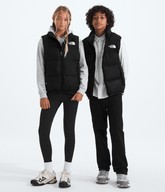 Boys’ & Girls’ 1996 Retro Nuptse Vest - TNF Black/TNF Black/Recycled down