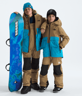 Boys’ & Girls’ Dragline Jacket - Utility Brown/Meridian Blue