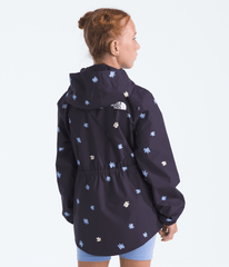 Girls’ Antora Rain Jacket—Print - Endless Dusk Simple Flower
