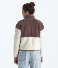 Girls’ Cabin Fleece Full-Zip Jacket - Tawny Quartz/White Dune