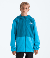 Boys’ & Girls’ Glacier Full-Zip Hoodie - Meridian Blue/Dusk Blue