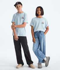 Boys’ & Girls’ Evolution Flora Short-Sleeve Tee—Graphic - Polar Haze