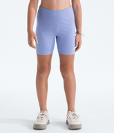 Girls’ Flex Tights Shorts—5'' - Periwinkle Glow