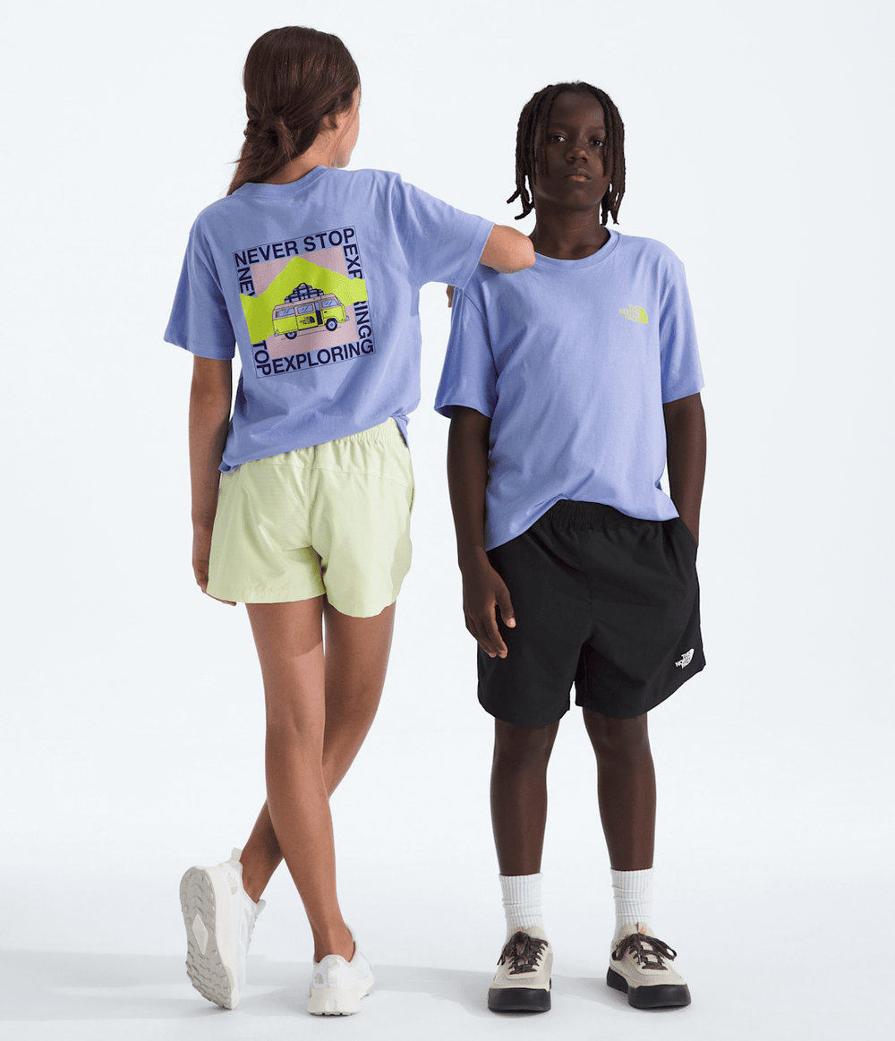 Boys’ & Girls’ Escape The City Regular Short-Sleeve Tee - Periwinkle Glow