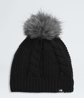Kids’ Lined Oh Mega Fur Pom Beanie - TNF Black