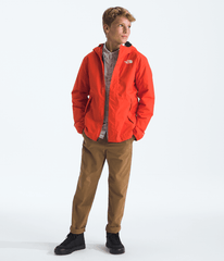 Boys’ Warm Antora Rain Jacket - Lava Red
