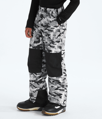 Boys’ Freedom Insulated Pants—Print - Smoked Pearl TNF Camo Small Print