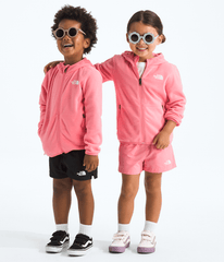 Kids’ Glacier Full-Zip Hoodie - Coral Crush