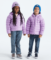 Kids’ Reversible Perrito Hooded Jacket - Lite Lilac