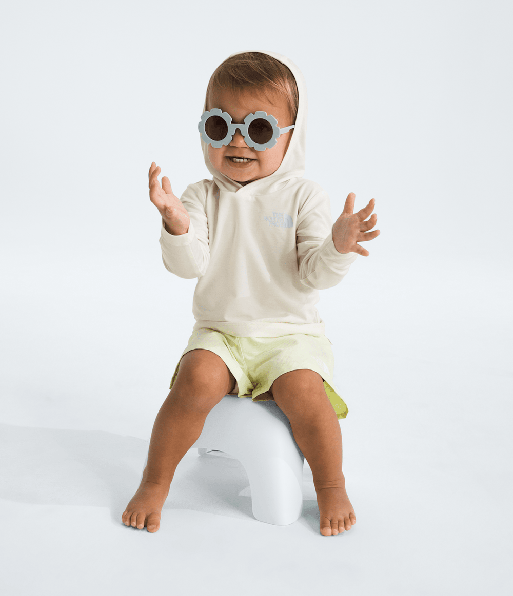 Baby Adventure Eclipse Elevation Hoodie - White Dune