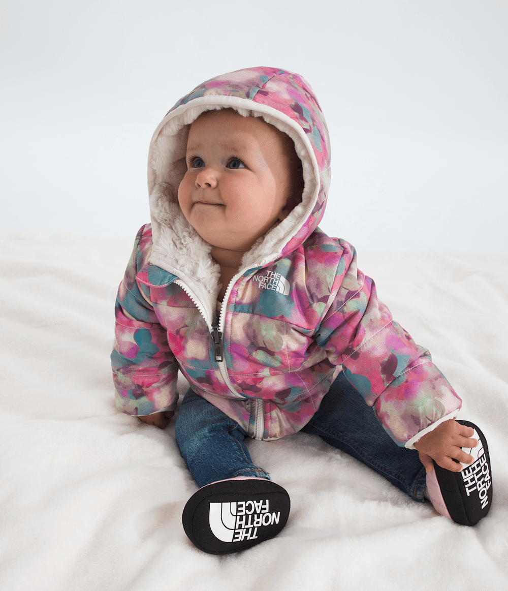 Baby Girls’ Reversible Shasta Full-Zip Hooded Jacket—Print - Lite Lilac Lens Flare Print