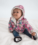 Baby Girls’ Reversible Shasta Full-Zip Hooded Jacket—Print - Lite Lilac Lens Flare Print