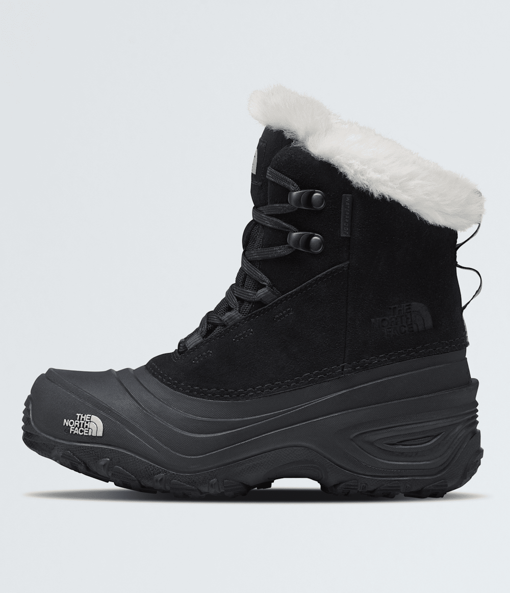 Youth Shellista V Lace Waterproof Boots - TNF Black/TNF Black